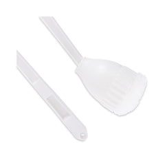 Boardwalk 2 in. Cone Toilet Bowl Mop with 10 in. Handle - White (25/Carton)