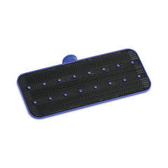 Boardwalk 4 in. x 9 in. Plastic Swivel Pad Holder - Blue