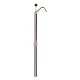 Boardwalk 22 oz. Pump Steel 42.5 in. Tall Bottle Pump - Chrome