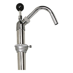 Boardwalk 22 oz. Pump Steel 42.5 in. Tall Bottle Pump - Chrome