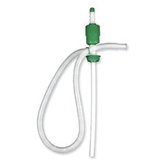 Boardwalk 46 in. Tall 5 gpm Plastic Drum Pump - Clear