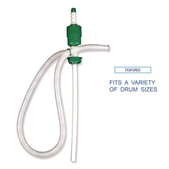 Boardwalk 46 in. 5gpm Drum Pump - Clear (25/Carton)