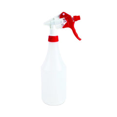 Boardwalk 511264 24-Piece/Carton 8 in. Tube Trigger Sprayer for 16-24 oz. Bottles - Red/White