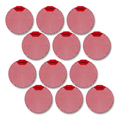 Boardwalk FGVIN-P-012I072M-20-21430 1.8 oz. Urinal Screen - Cherry Scent, Red (1-Dozen)