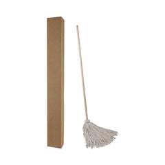 Boardwalk 24 oz. Cotton Fiber Head Deck Mop with 54 in. Wooden Handle (6/Pack)