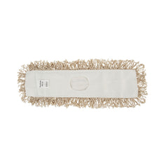 Boardwalk 24 in. x 5 in. Industrial Hygrade Cotton Dust Mop Head - White