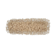 Boardwalk 24 in. x 5 in. Industrial Hygrade Cotton Dust Mop Head - White