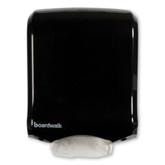 Boardwalk T1770BKBW 11.75 in. x 6.25 in. x 18 in. Ultrafold Multifold/C-Fold Towel Dispenser - Black Pearl