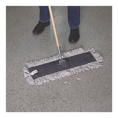 Boardwalk 18 in. x 5 in. Disposable Cotton Dust Mop Head