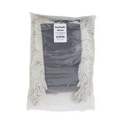 Boardwalk 60 in. x 5 in. Cut-End Disposable Cotton Dust Mop Head (12/Carton)