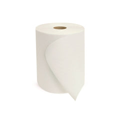 Boardwalk 1-Ply 8 in. x 800 ft. Green Universal Roll Towels - Natural White (6 Rolls/Carton)