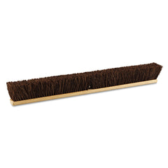 Boardwalk 36 in. Brush 3.25 in. Natural Palmyra Fiber Bristles Floor Brush Head