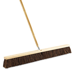 Boardwalk 36 in. Brush 3.25 in. Natural Palmyra Fiber Bristles Floor Brush Head