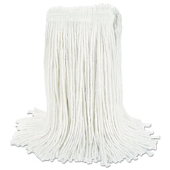 Boardwalk #20 Cut-End Rayon Wet Mop Head - White (12/Carton)