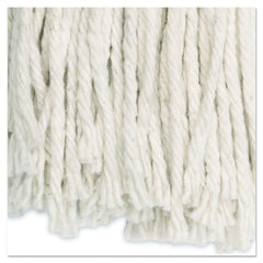 Boardwalk #24 Cut-End Cotton Wet Mop Head - White