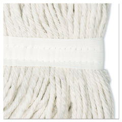 Boardwalk #24 Cut-End Rayon Wet Mop Head - White