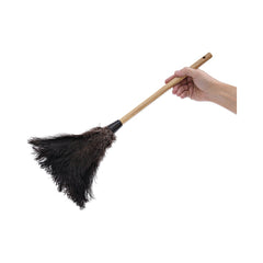 Boardwalk 10 in. Wood Handle Professional Ostrich Feather Duster