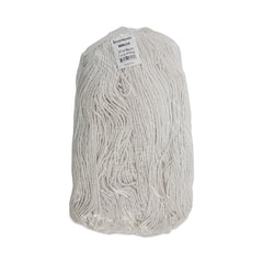Boardwalk 24 oz. Rayon Premium Cut-End Wet Mop Heads - White (12/Carton)