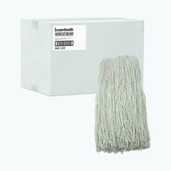 Boardwalk 24 oz. Rayon Premium Cut-End Wet Mop Heads - White (12/Carton)