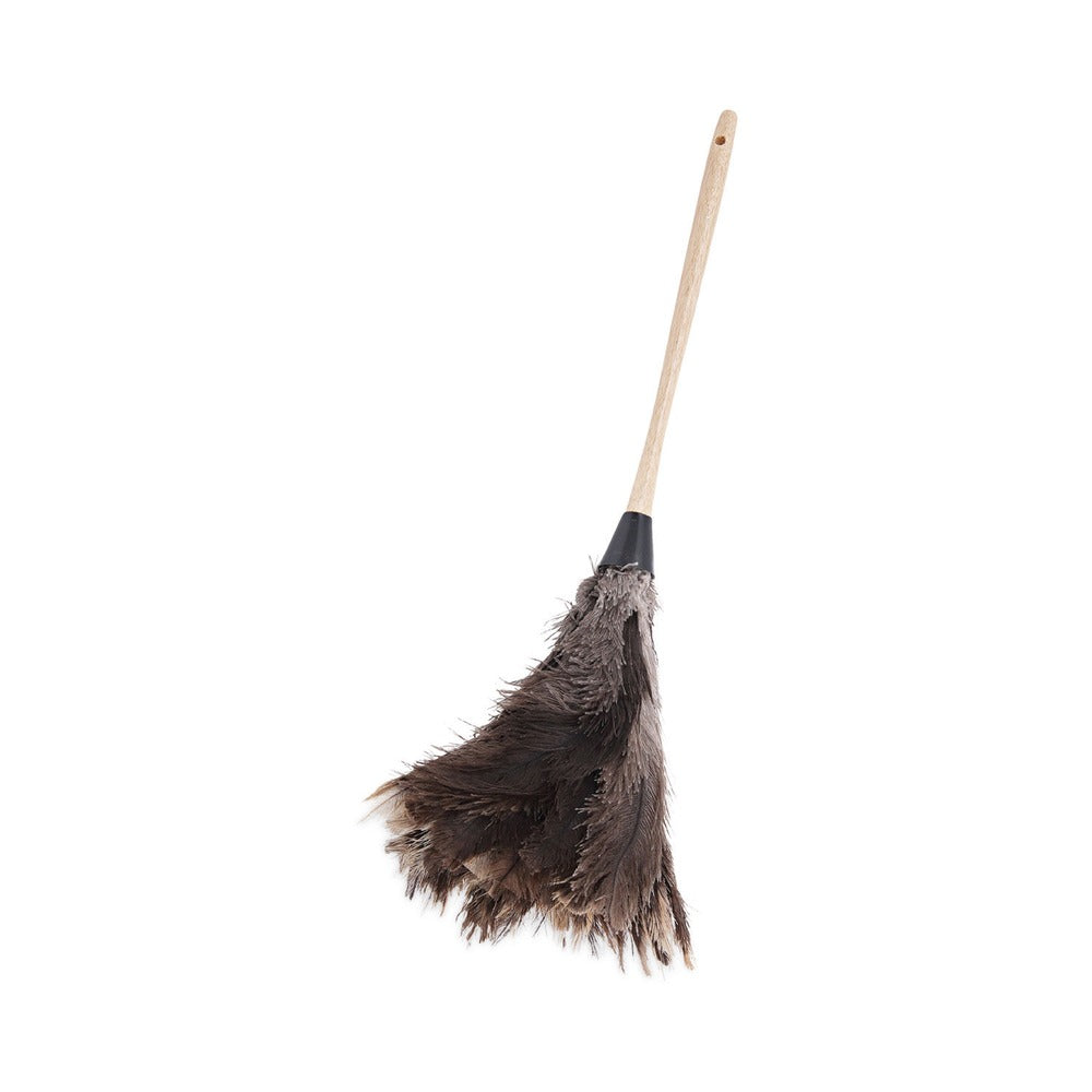 Boardwalk 13 in. Wood Handle Professional Ostrich Feather Duster