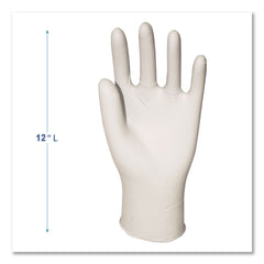 Boardwalk 4.4 mil 9.5 in. Long Powder-Free General-Purpose Latex Gloves - Extra Large, Natural (100/Box, 10 Boxes/Carton)