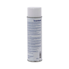 Boardwalk 18 oz. Aerosol Spray Water-in-Oil Based Stainless Steel Cleaner and Polish - Lemon Scent