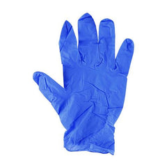 Boardwalk 380 Series 4 mil Thick 9.5 in. Long Powder-Free Disposable General-Purpose Nitrile Gloves - Medium, Blue (100/Box, 10 Boxes/Carton)