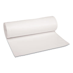 Boardwalk 38 in. x 58 in. 60 gal. Low-Density Waste Can Liners - White (100/Carton)