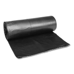 Boardwalk 38 in. x 58 in. 60 gal. 0.65 mil Low-Density Can Liners - Black (100/Carton)