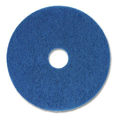 Boardwalk 13 in. Diameter Scrubbing Floor Pads - Blue (5/Carton)