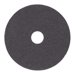 Boardwalk 14 in. Diameter Stripping Floor Pads - Black (5/Carton)