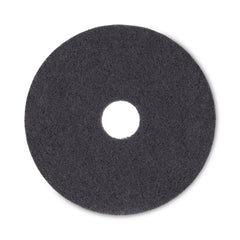 Boardwalk 16 in. Diameter Stripping Floor Pads - Black (5/Carton)