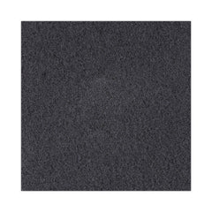 Boardwalk BWK4017HIP 17 in. Diameter High Performance Stripping Floor Pads - Black (5/Carton)