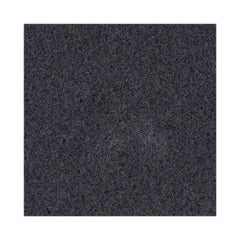 Boardwalk 19 in. Diameter Stripping Floor Pads - Black (5/Carton)