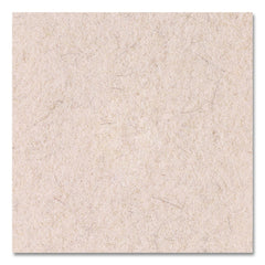 Boardwalk BWK4019NHE 19 in. Diameter Natural Hog Hair Burnishing Floor Pads - Tan (5/Carton)