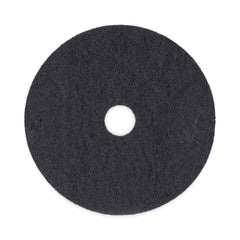 Boardwalk BWK4020BLA 20 in. Diameter Stripping Floor Pads - Black (5/Carton)