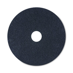 Boardwalk BWK4020HIP 20 in. Diameter High Performance Stripping Floor Pads - Black (5/Carton)