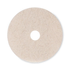Boardwalk 20 in. Diameter Natural Hog Hair Burnishing Floor Pads - Tan (5/Carton)