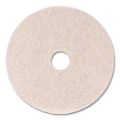 Boardwalk BWK4021NHE 21 in. Diameter Natural Hog Hair Burnishing Floor Pads - Tan (5/Carton)