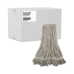 Boardwalk Pro Loop Web/Tailband Cotton Wet Mop Head (12/Carton)