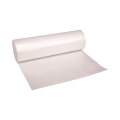 Boardwalk V8046MNKR04 40 in. x 46 in. 45 gal. 11 mic High-Density Can Liners - Natural (250/Carton)