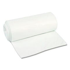 Boardwalk Z8048MNKR01 40 in. x 48 in. 45 gal. 12 mic High-Density Can Liners - Natural (250/Carton)