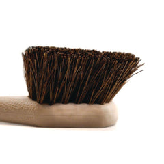 Boardwalk 20 in. Palmyra Bristle Plastic Handle Utility Brush - Tan