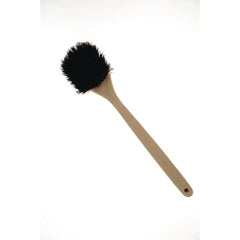 Boardwalk 20 in. Palmyra Bristle Plastic Handle Utility Brush - Tan