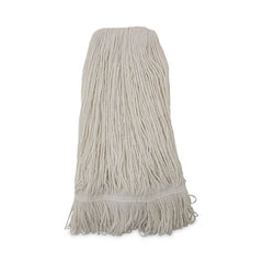 Boardwalk 24 oz. Rayon Pro Loop Web/Tailband Wet Mop Head - White (12/Carton)