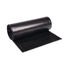 Boardwalk V8647EKKR01 43 in. x 47 in. 56 gal. 19 mic High-Density Can Liners - Black (150/Carton)