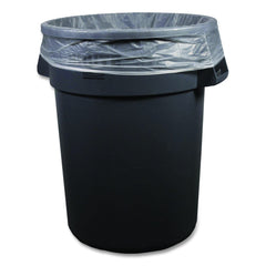 Boardwalk Z8648VNKR01 43 in. x 48 in. 56-Gallon 16 mic. Perforated Roll High-Density Can Liners (200/Carton)