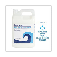 Boardwalk BWK4404FEA 1 Gallon High Traffic Floor Polish