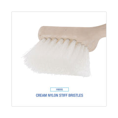 Boardwalk BWK4408 9 in. Nylon Fill Utility Brush - Tan