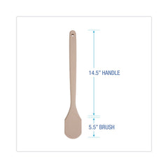 Boardwalk BWK4420 20 in. Utility Brush with Nylon Bristles - Tan/Cream